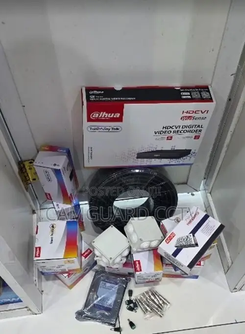 Dahua Complete Surveillance Kit With 4 Hd Cameras