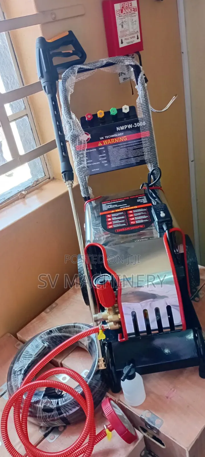 Heavy Duty 4hp Electric Car Wash Machine 3000psi