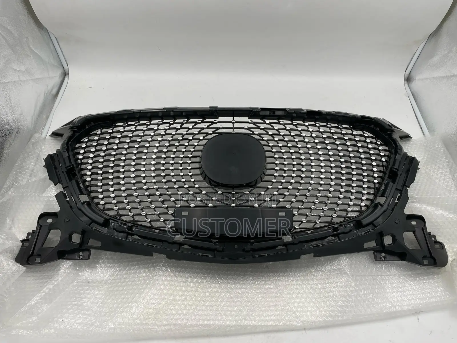 Mazda 3 2017-2019 Front Grille Diamond Mesh Grill Style