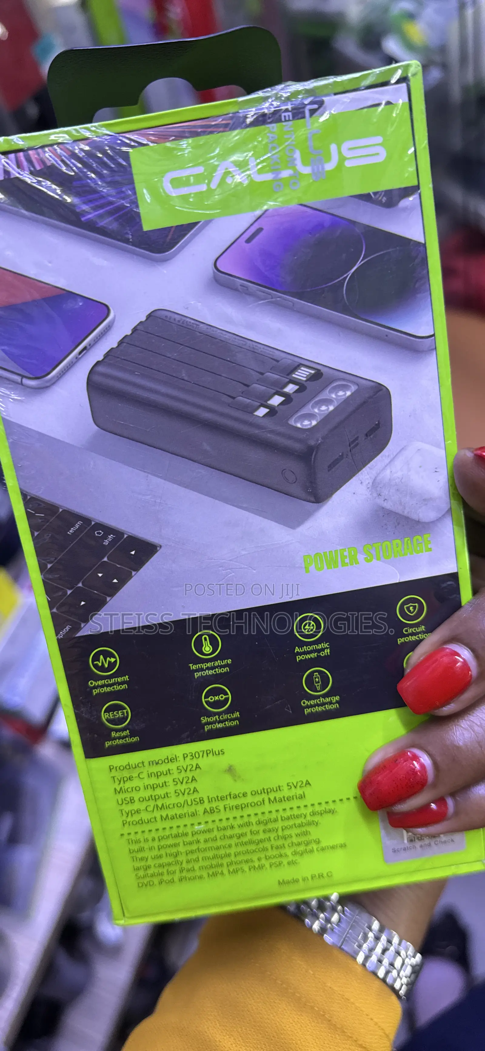 Calus 30000mah Powerbank(P307plus)
