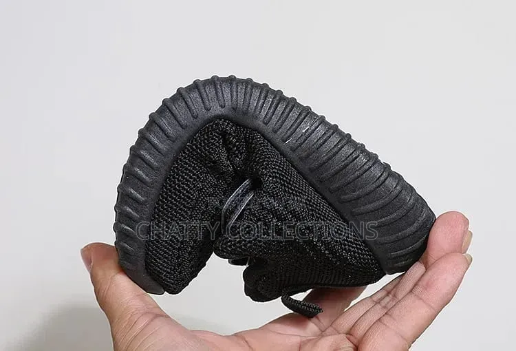 Black Sporty Unisex Kids Sneakers Size 25 to 35