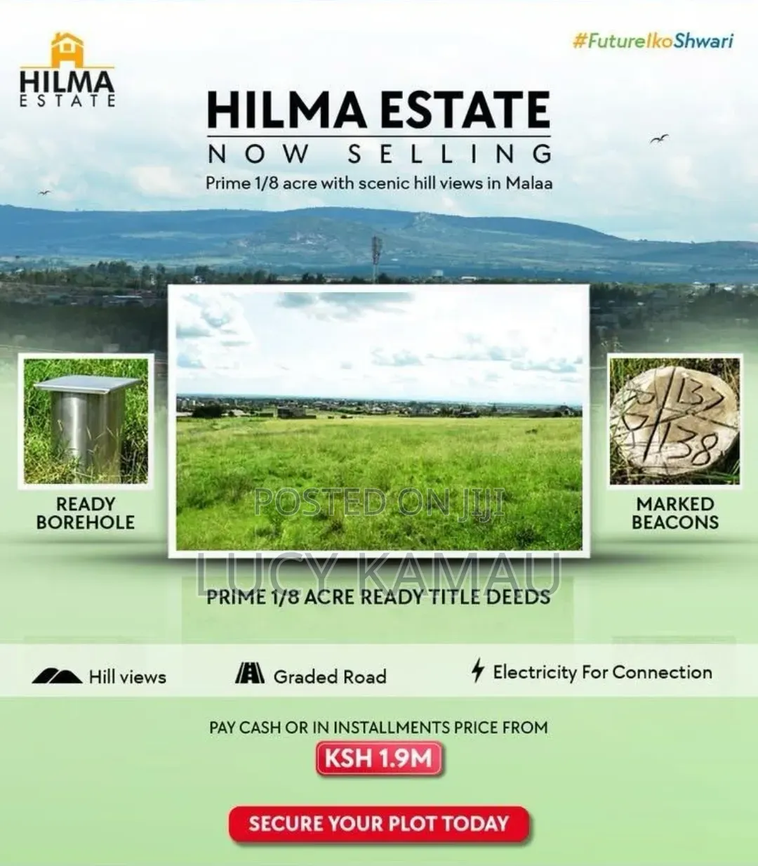 1⁄8 Acre Prime Plots for Sale in Malaa Only 1 Km From Tarmac