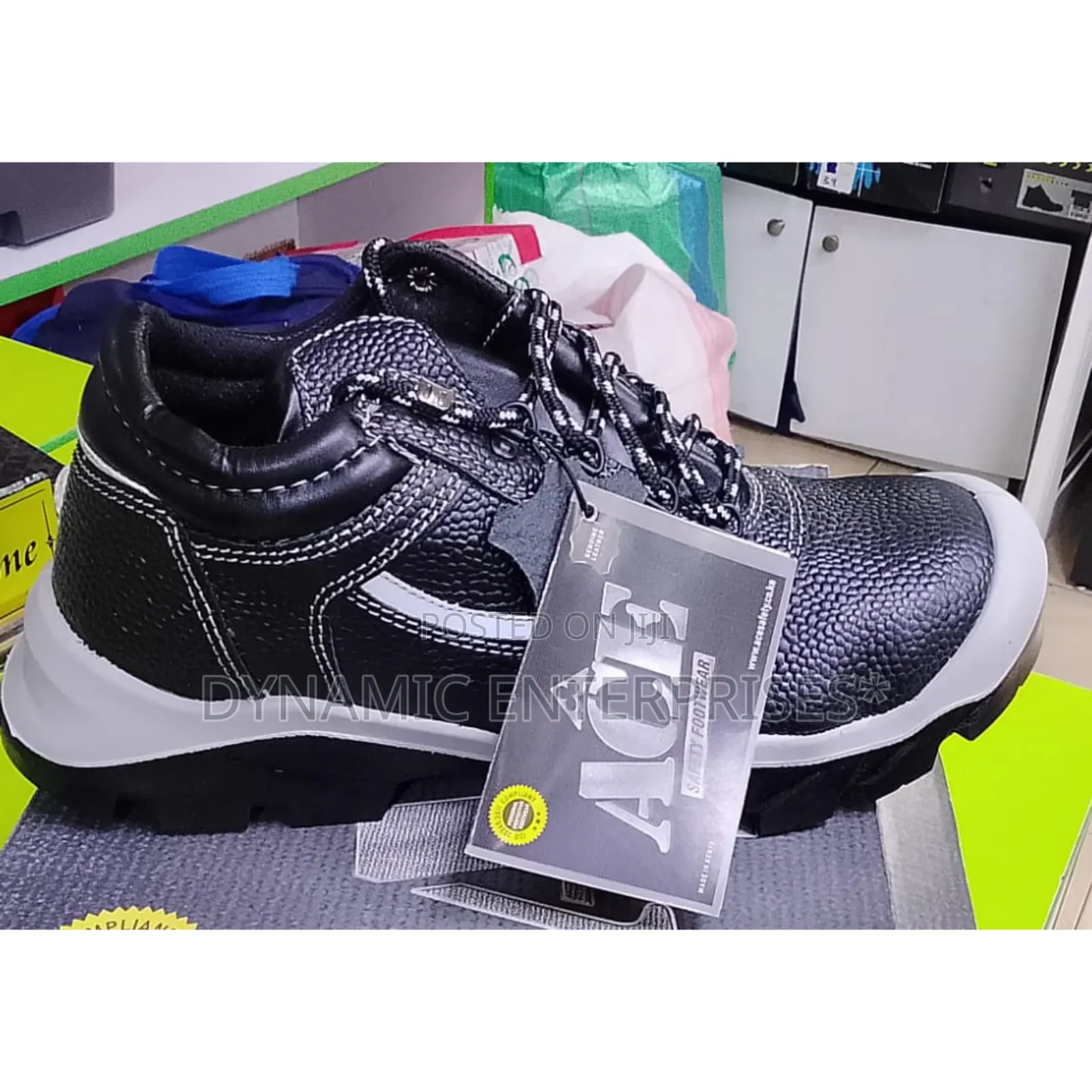 Ace Pure Leather Safety Boots