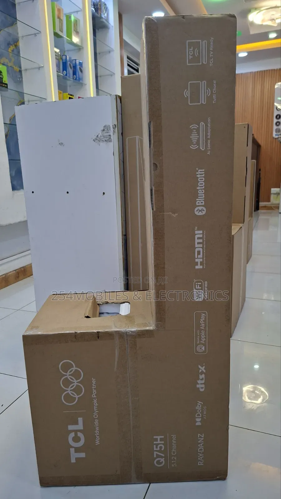 TCL Q75h 5.1.2ch Sub-Flagship Home Theater Soundbar