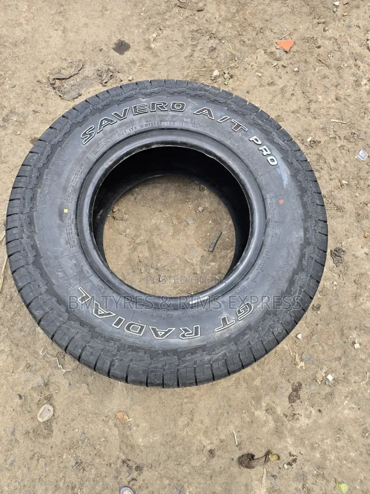 265 /70 R15 Gt Tyres (All Terrein) Indonesia.