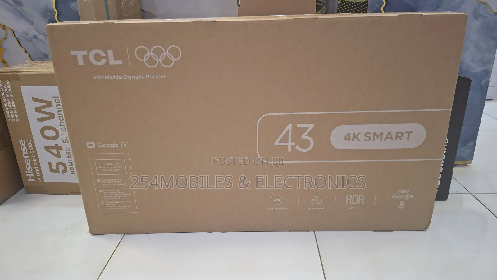 TCL V6d 43 Inch Direct Led HDR Smart TV (2026)