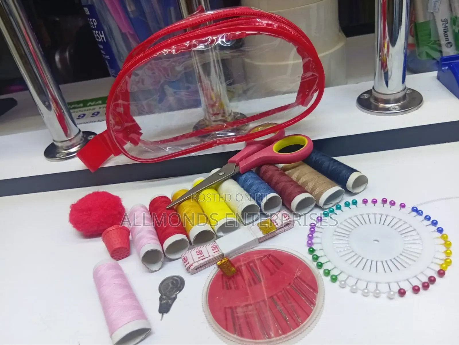 CBC Sewing Kit With PVC Cover.