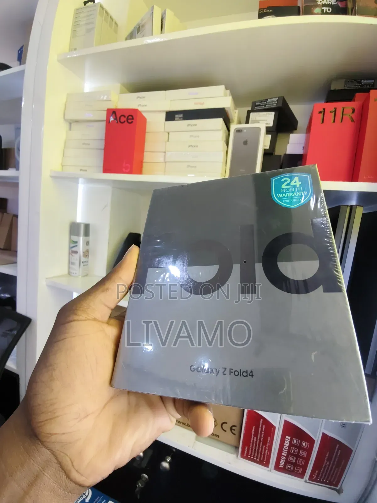 New Samsung Galaxy Z Fold4 256 GB Black