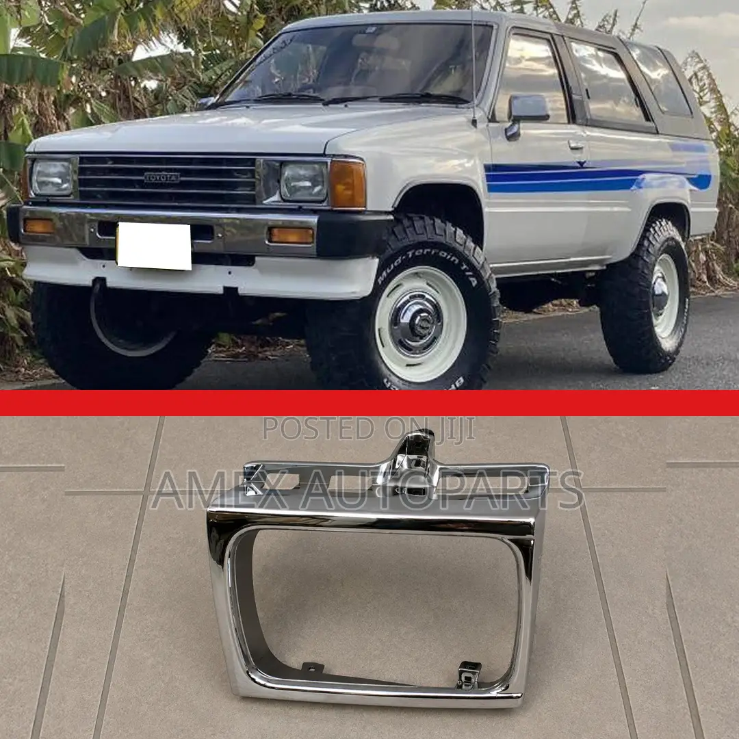 Head Lamp Case Grille Toyota Hilux P Up Ln106 Surf Ln130 4wd Chrome
