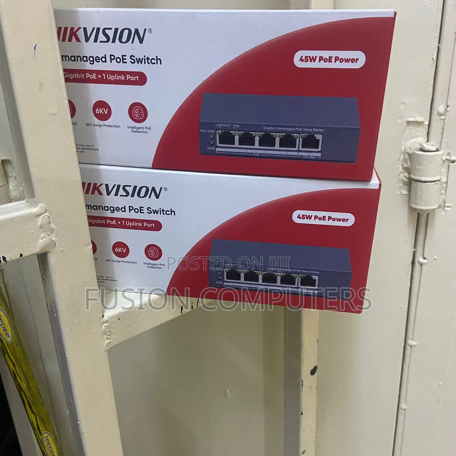 Hikvisiomn Ds-3e1106p-Ei/M – 4-Port Fast Ethernet Smart Poe 45w