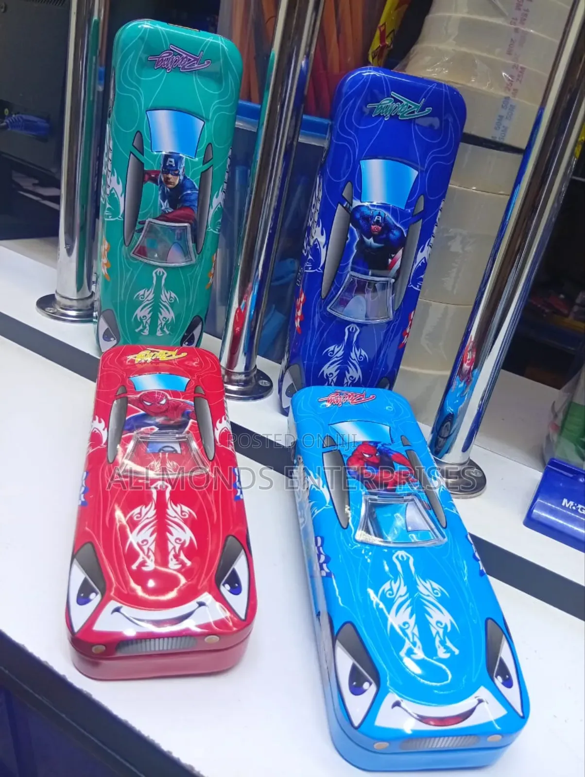 2 In1 Pencil Pouch/Case- Car Like