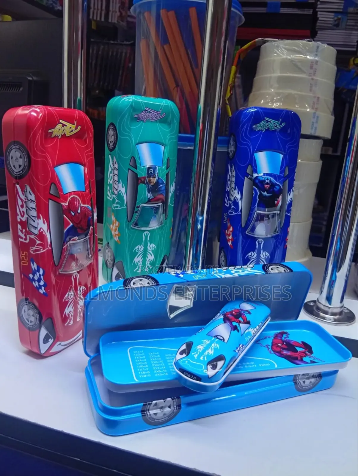 2 In1 Pencil Pouch/Case- Car Like