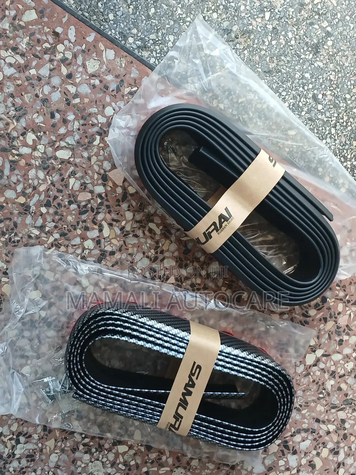 Black/Carbon Universal Samurai Bumper Lip