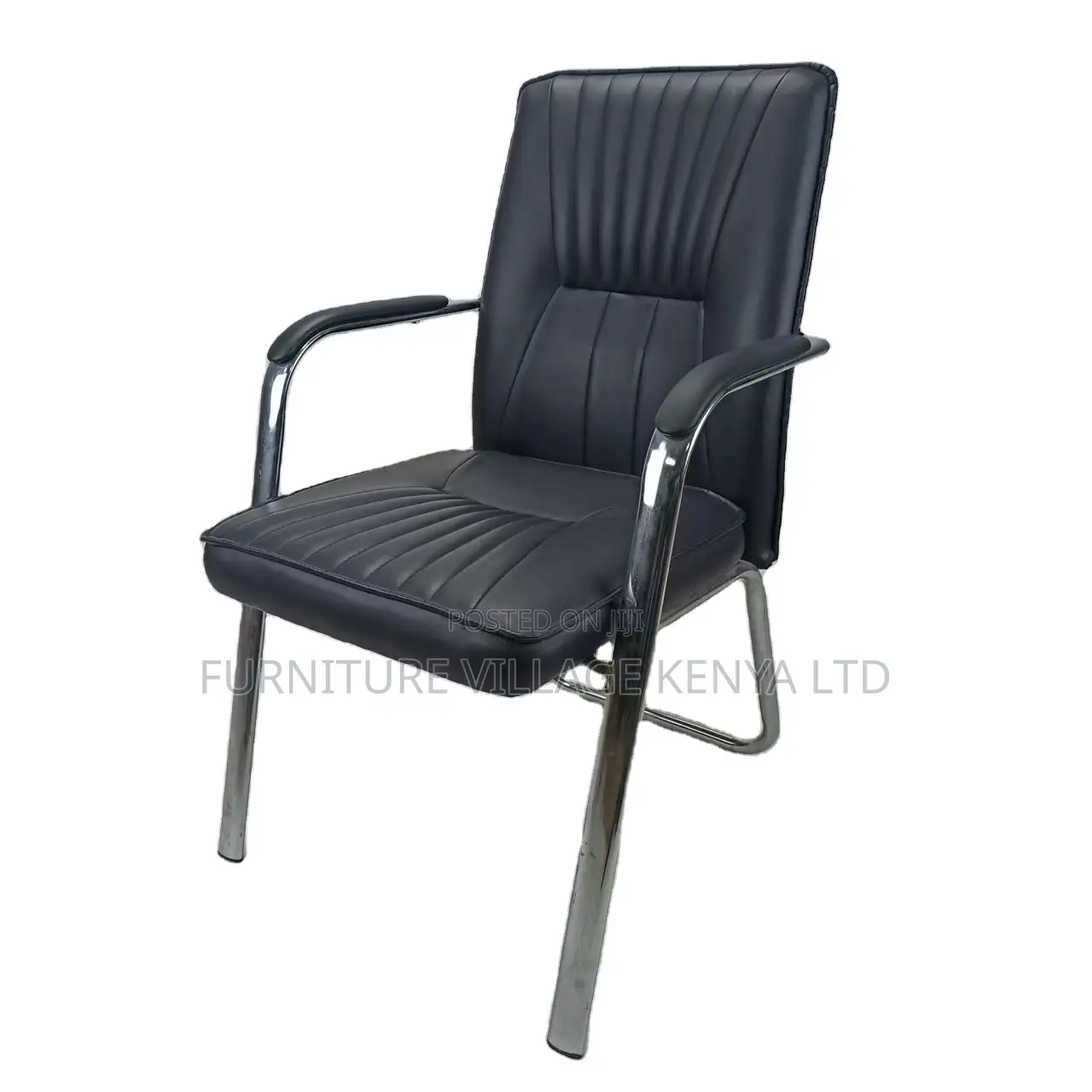 Leather Medium Back Office Boardroom Chair