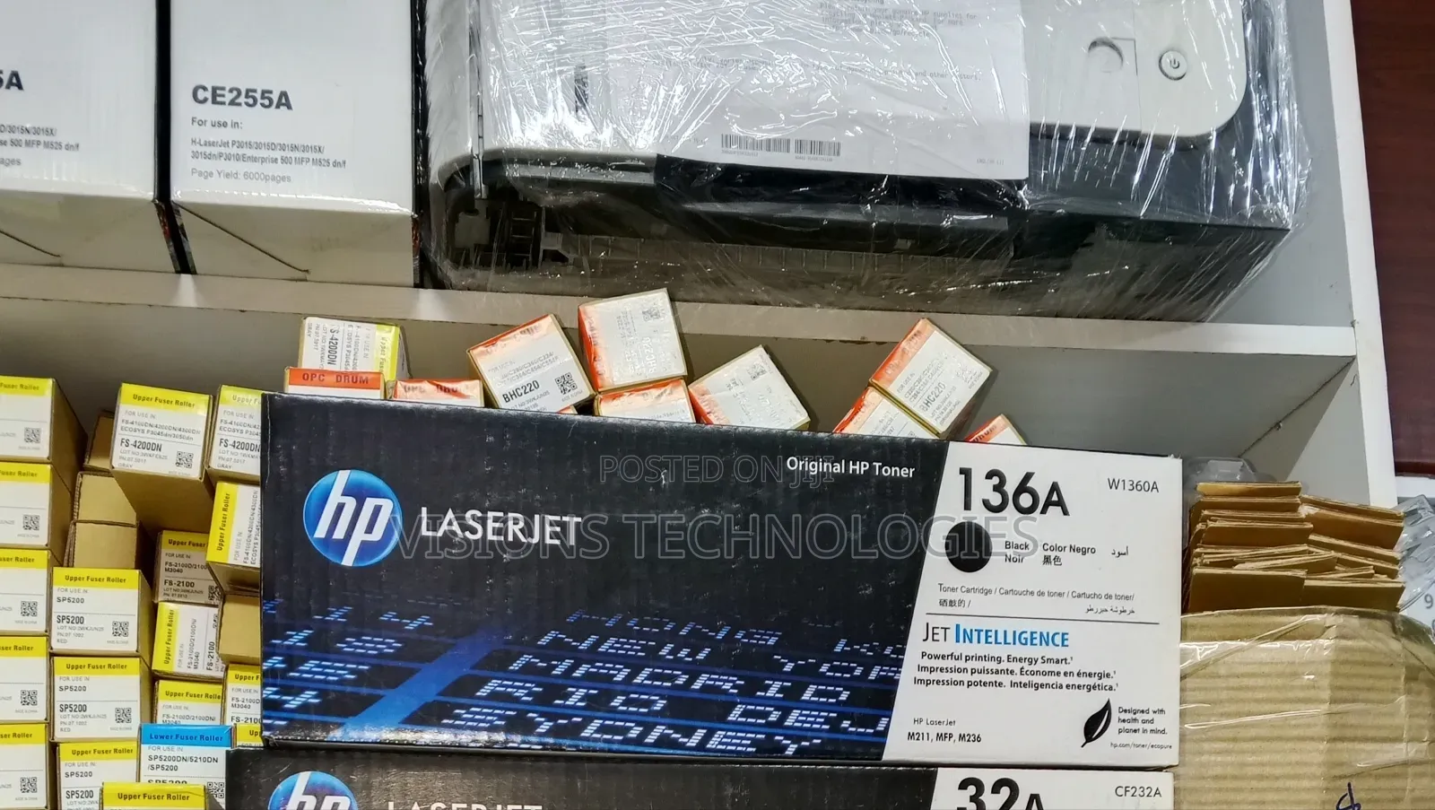 136a Hp Black Quality Toner for Hp Laserjet MFP M236sdn Printer