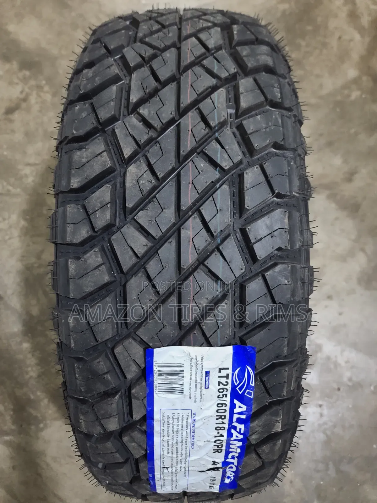 265/60r18 Alfamotors Tyres Gripper All-Terrain