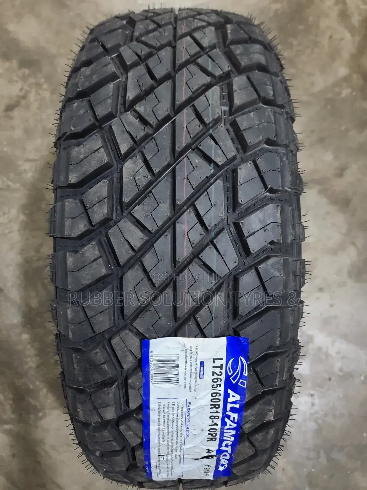 265/60r18 Alfamotors Tyres Gripper All-Terrain