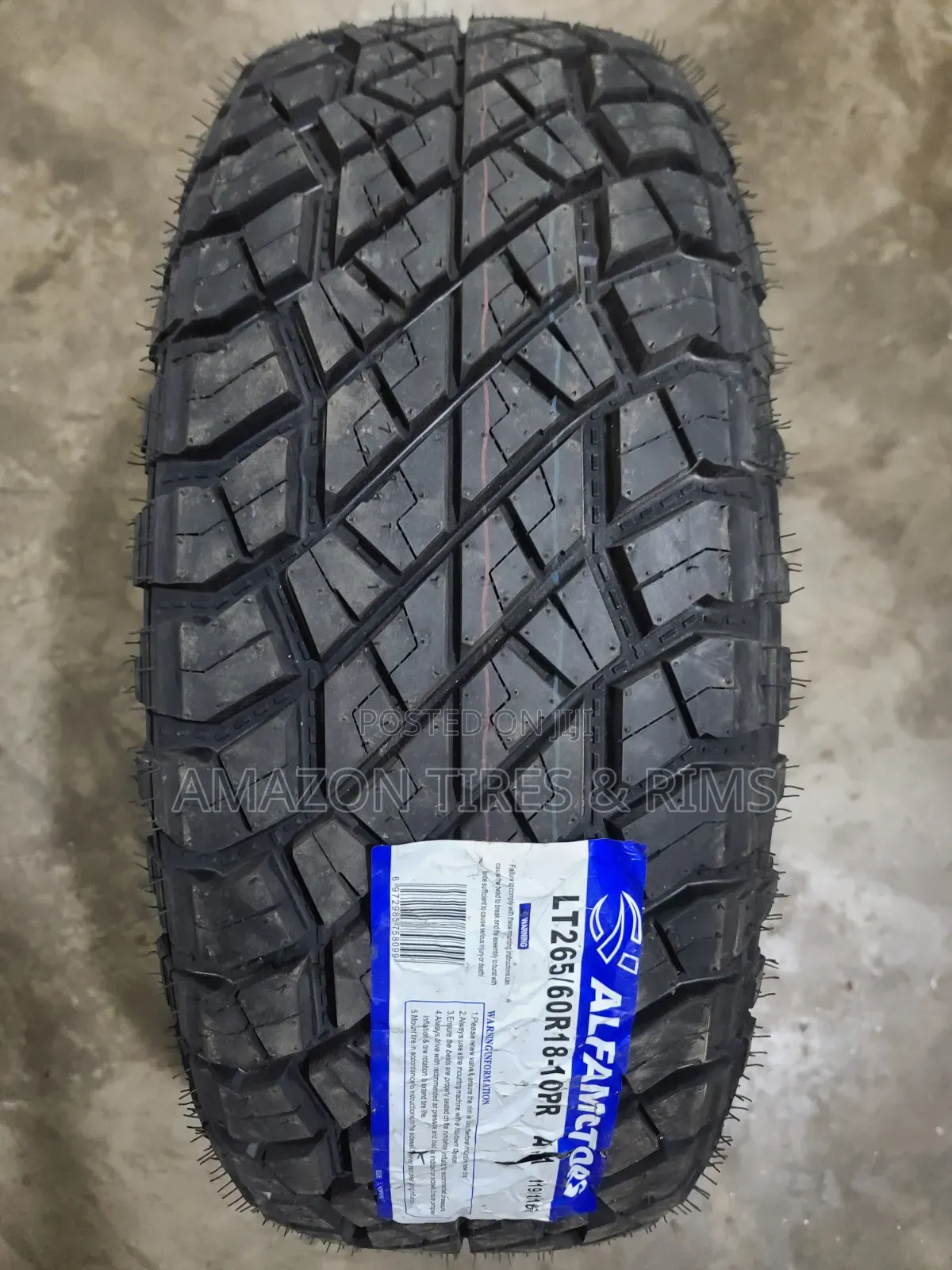 265/60r18 Alfamotors Tyres Gripper All-Terrain