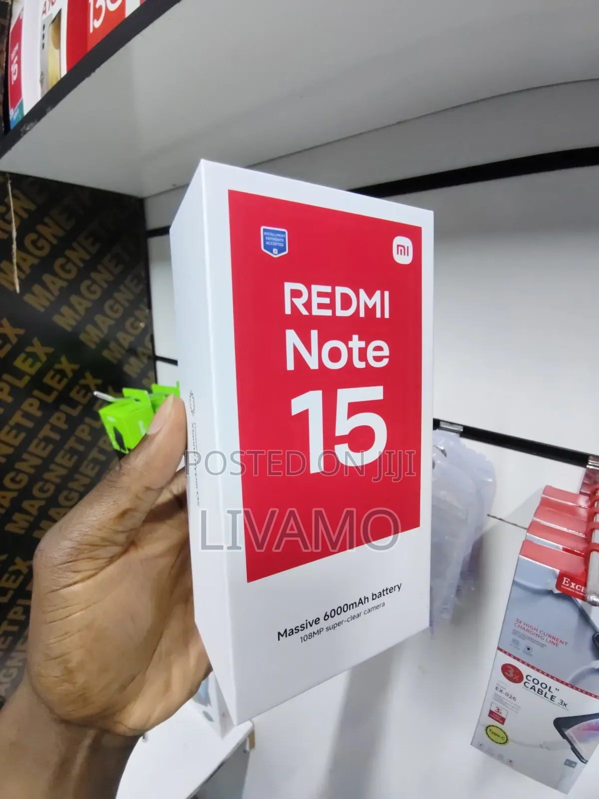 New Xiaomi Redmi Note 15 128 GB Red