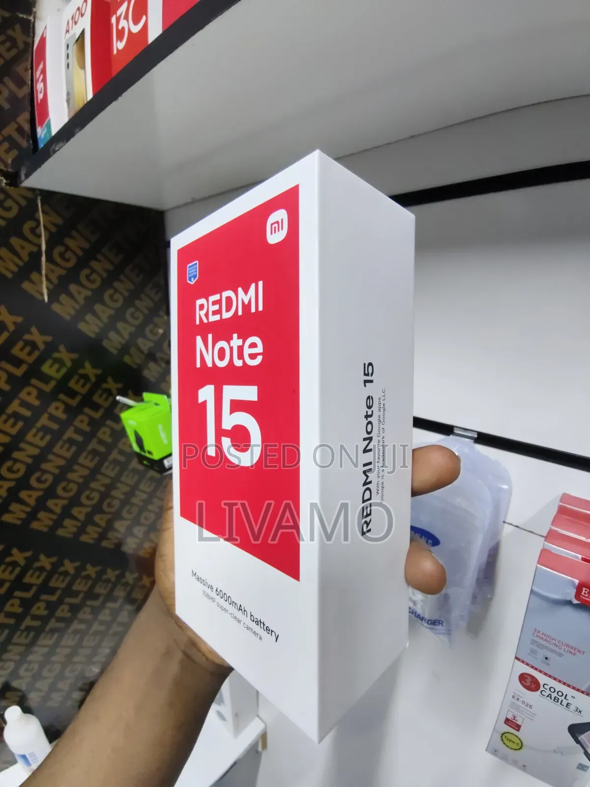 New Xiaomi Redmi Note 15 128 GB Red
