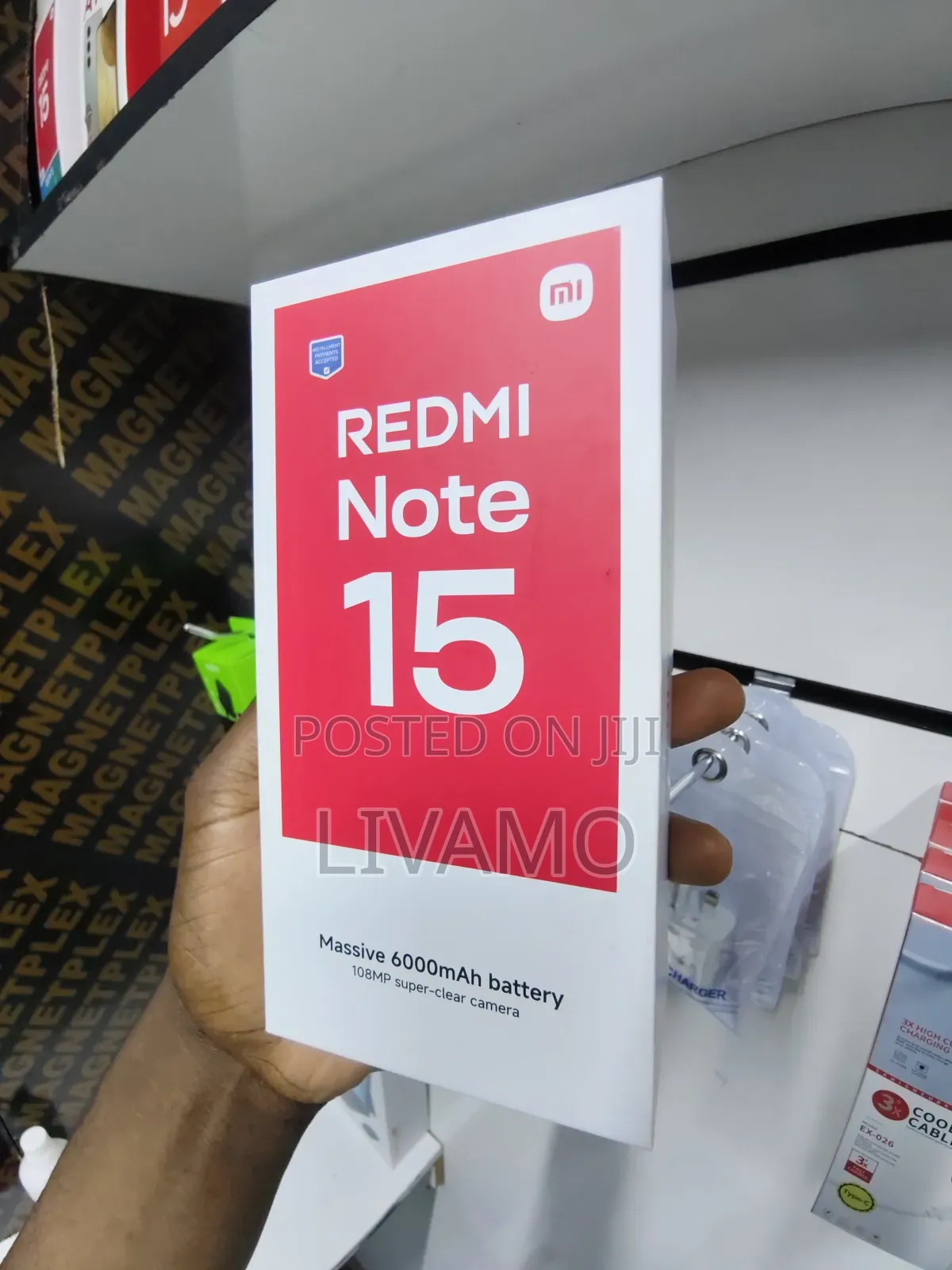 New Xiaomi Redmi Note 15 128 GB Red