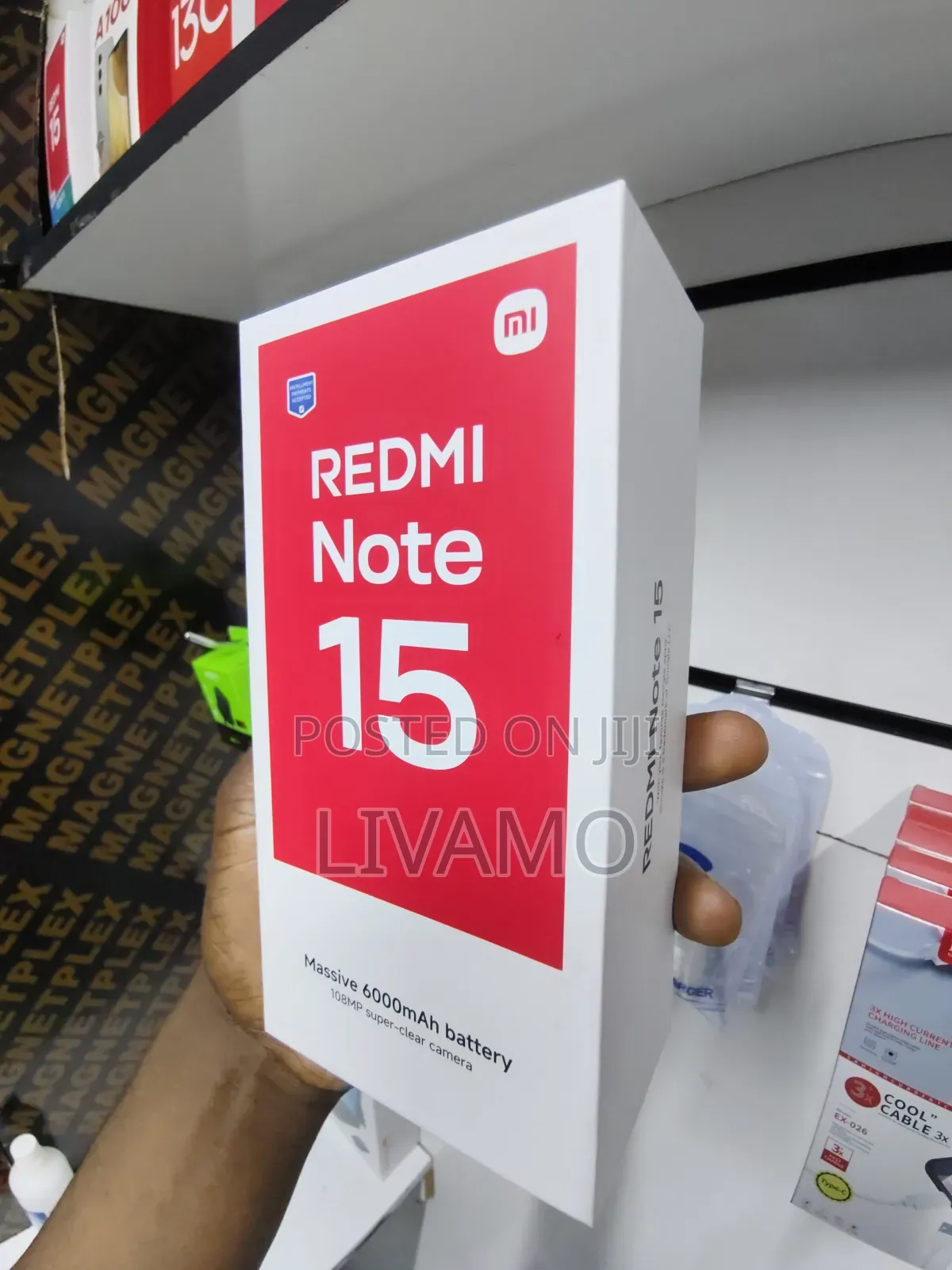 New Xiaomi Redmi Note 15 128 GB Red