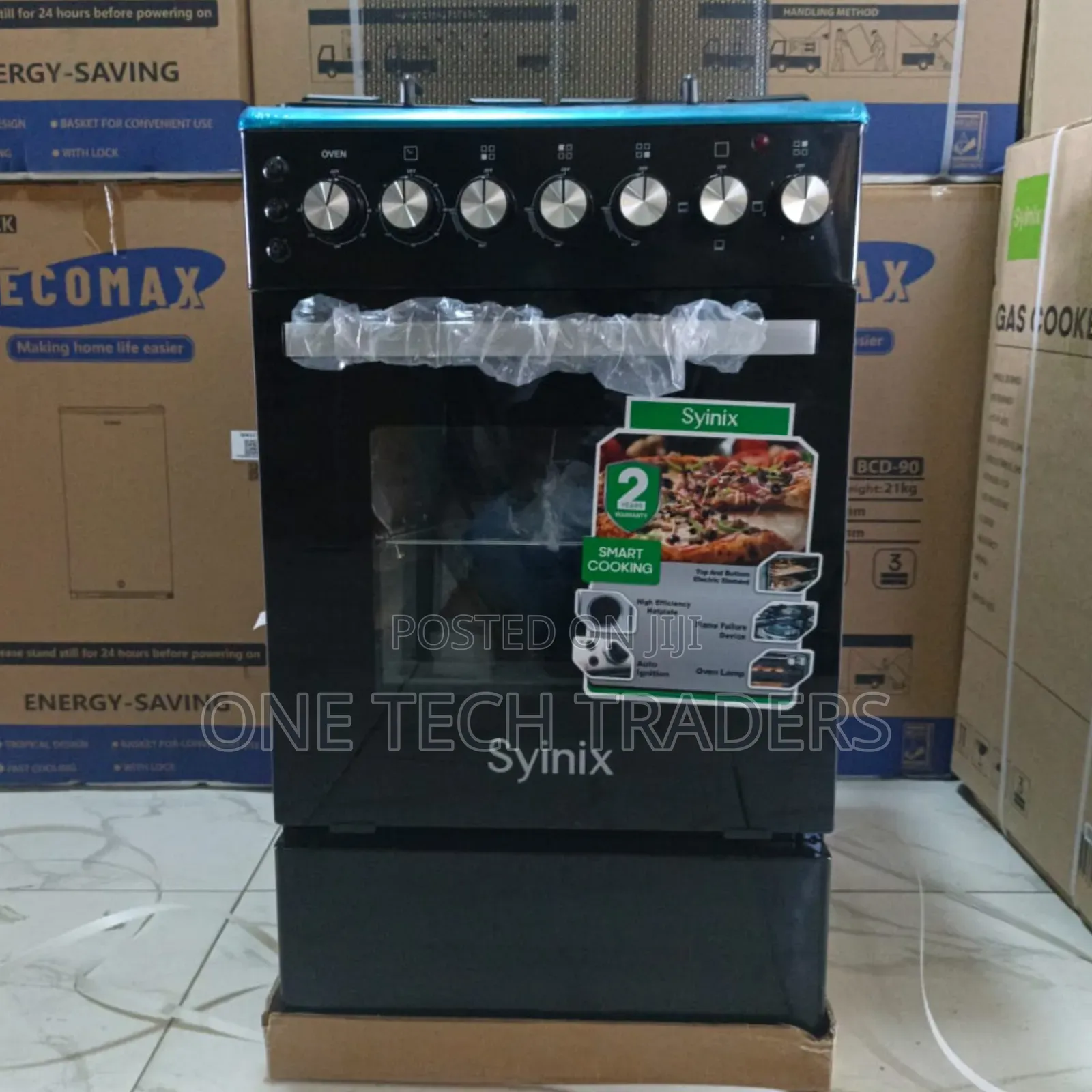 Syinix Cooker 50*55, Jet Burner, Autoignition