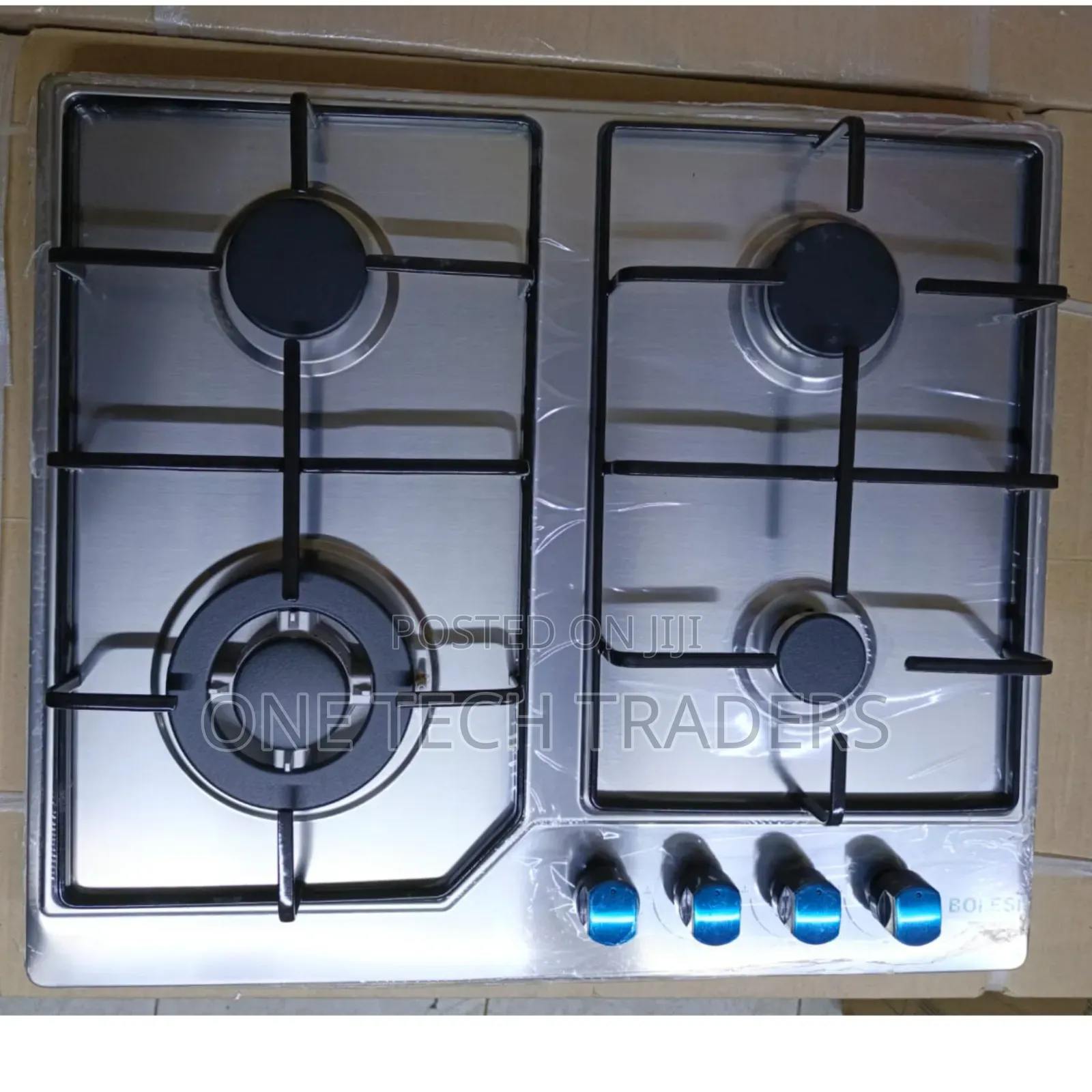 Bolesi Inbuilt Hot/Table Top Cooker 4gas Burner With 1 Wok Burner