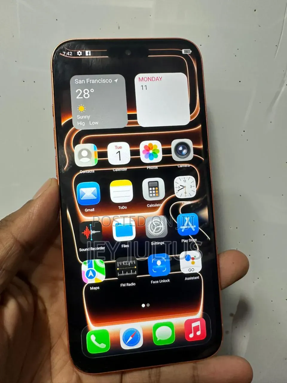 Apple iPhone 17 Pro Max 256 GB Orange