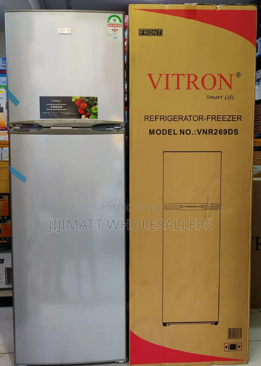 Vitron 216l No Frost Double Door Refrigerator Fridge Available