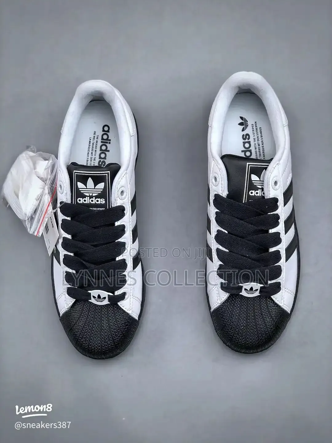 Adidas Superstar Og Black and White