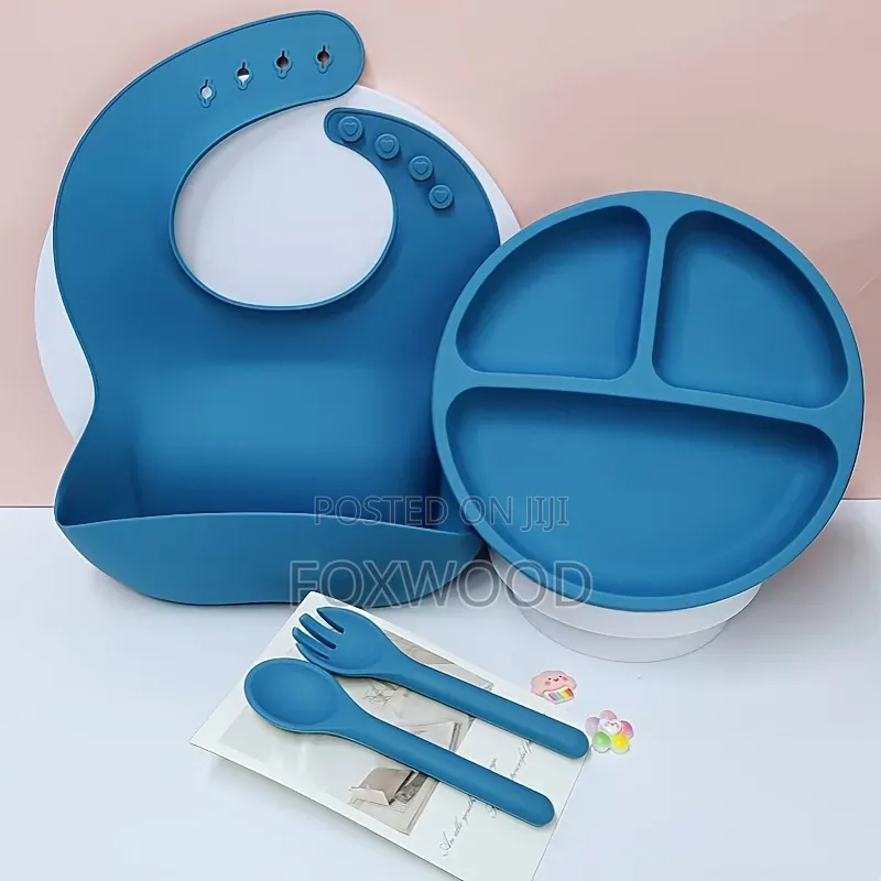 Silicon Baby Feeding Set 6pc