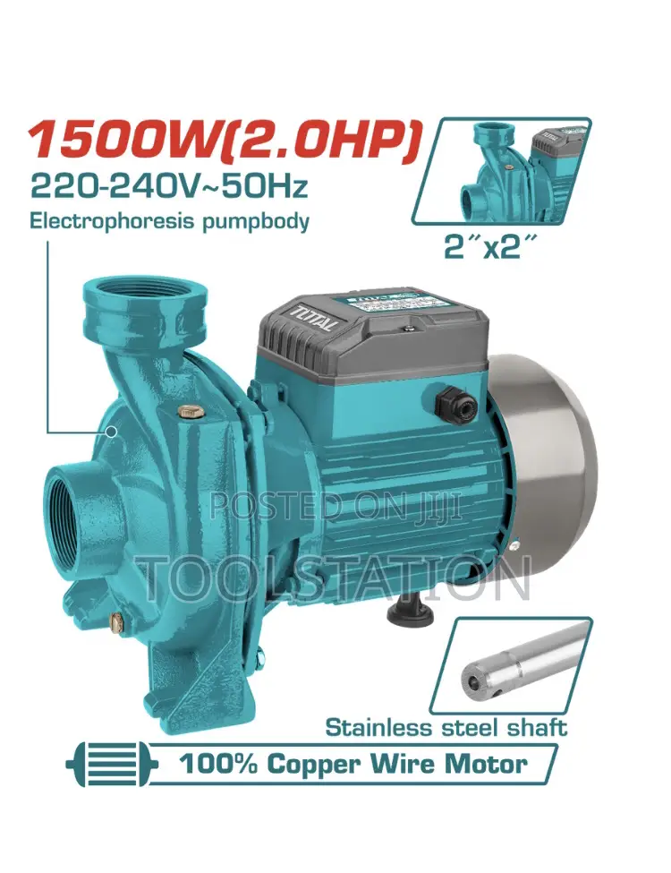 Pump Centrifugal Pump 750w(1hp) Max.Head:30m Twp27506