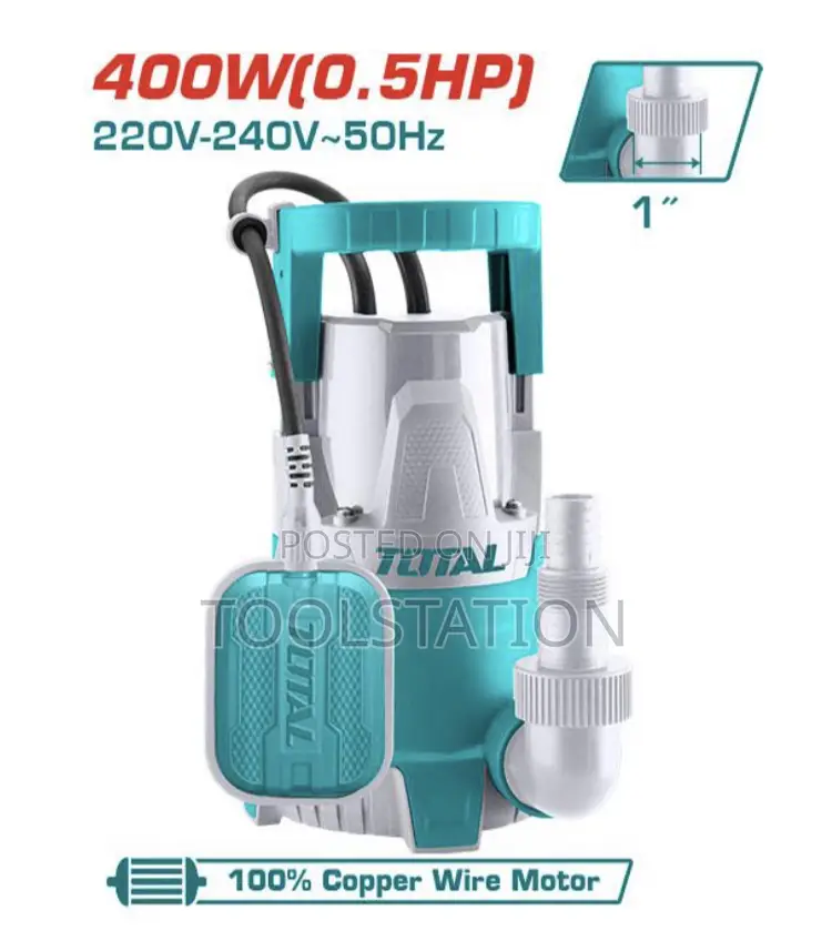 Submersible Pump 400w Max. Head: 8m Twp64006
