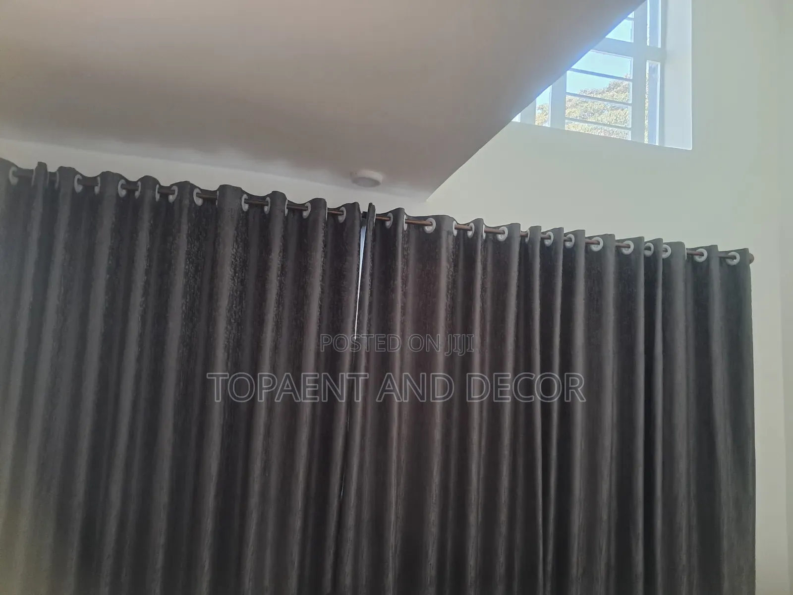 Grey Bakckout Curtains