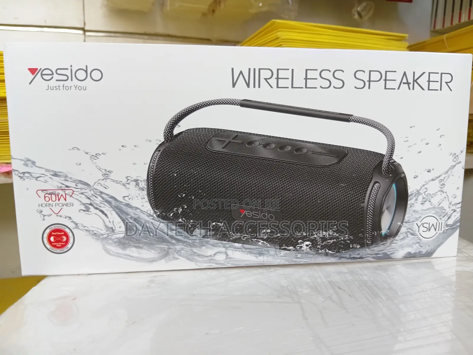This Is a Yesido Ysw11 Wireless Bluetooth Speaker.