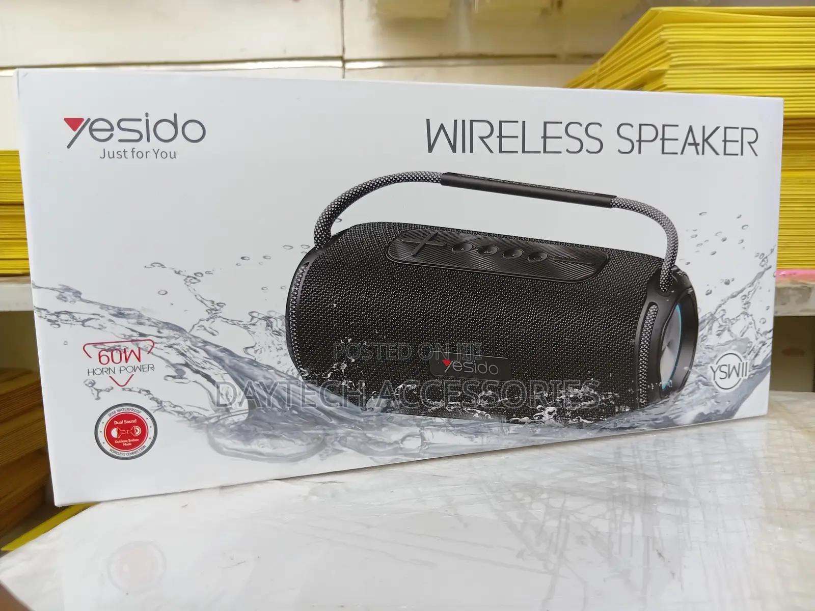 This Is a Yesido Ysw11 Wireless Bluetooth Speaker.