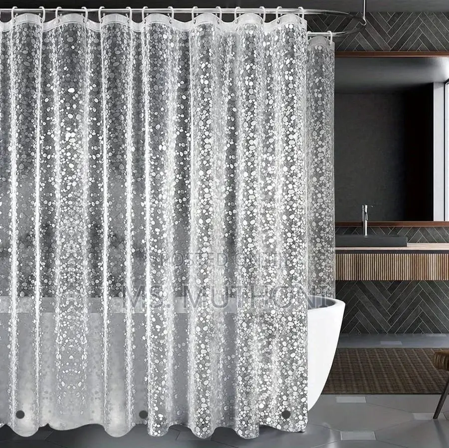 Unique Patterns Waterproof Shower Curtain