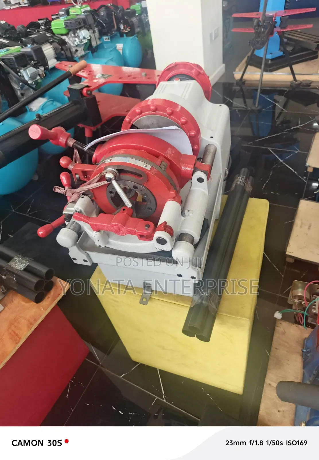 1/2 Inch to 2 Inch Aico Pipe Threading Machine (Heavy Duty?)