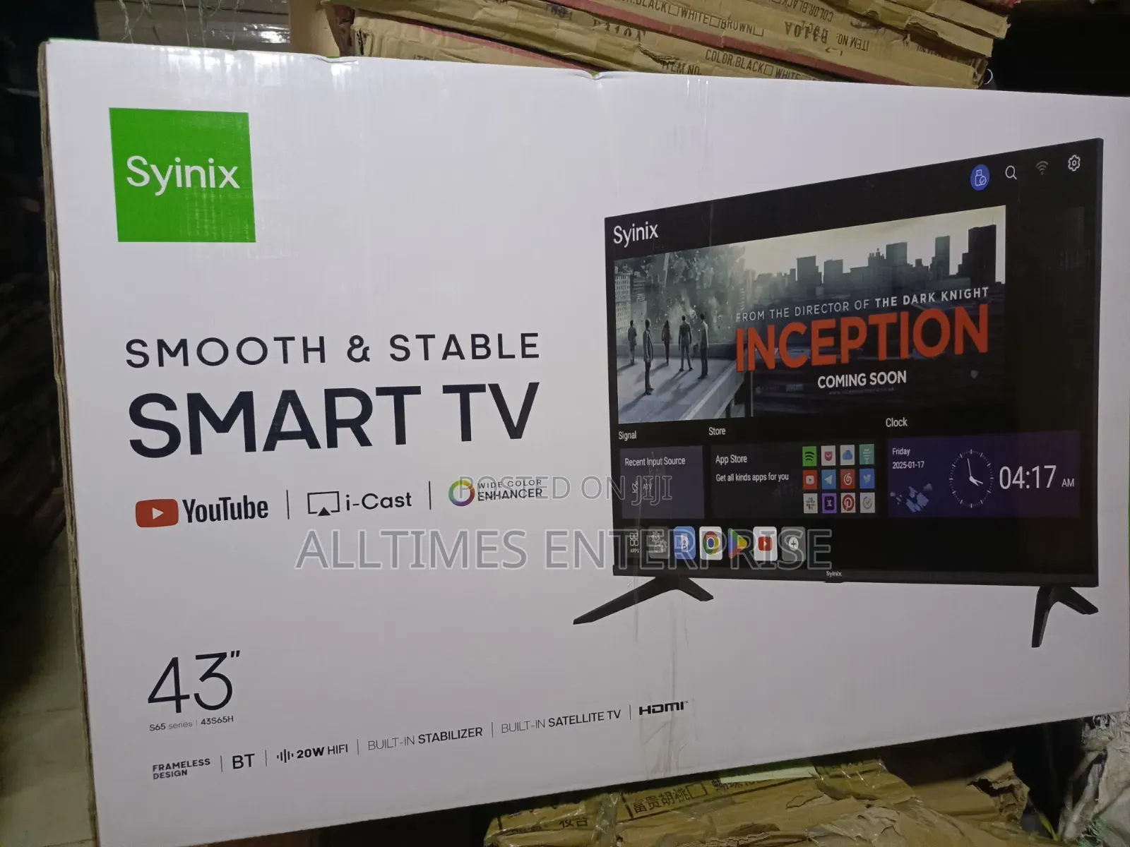Syinix 43 Inch Smart Tv - 43s65h