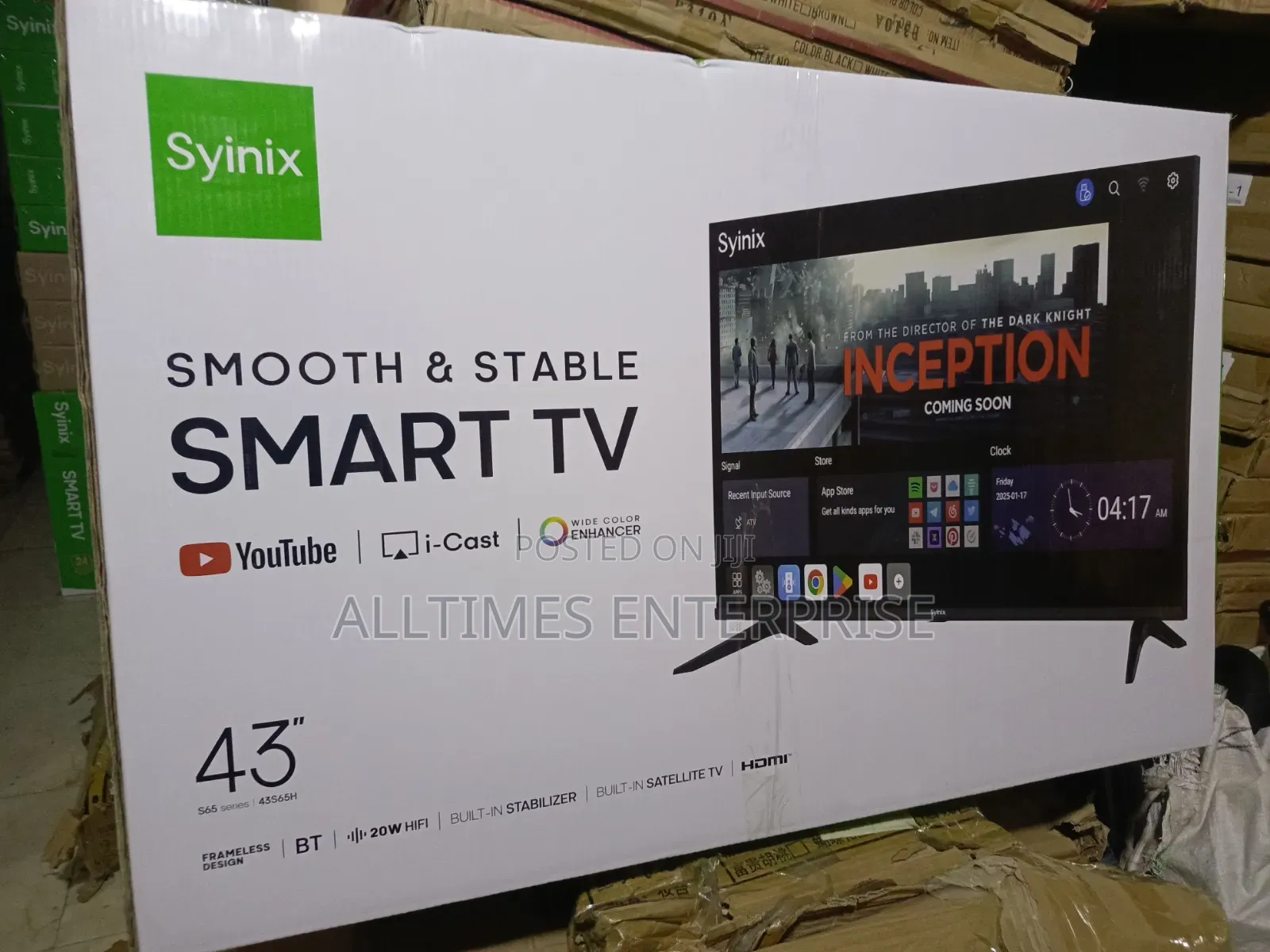 Syinix 43 Inch Smart Tv