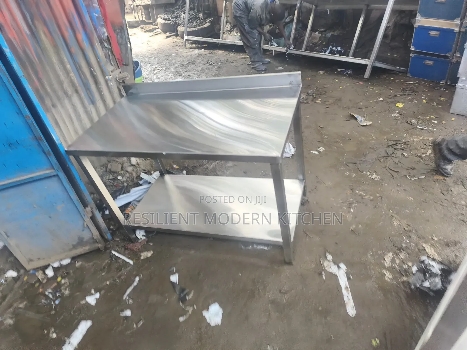 2 Tiered Work Table