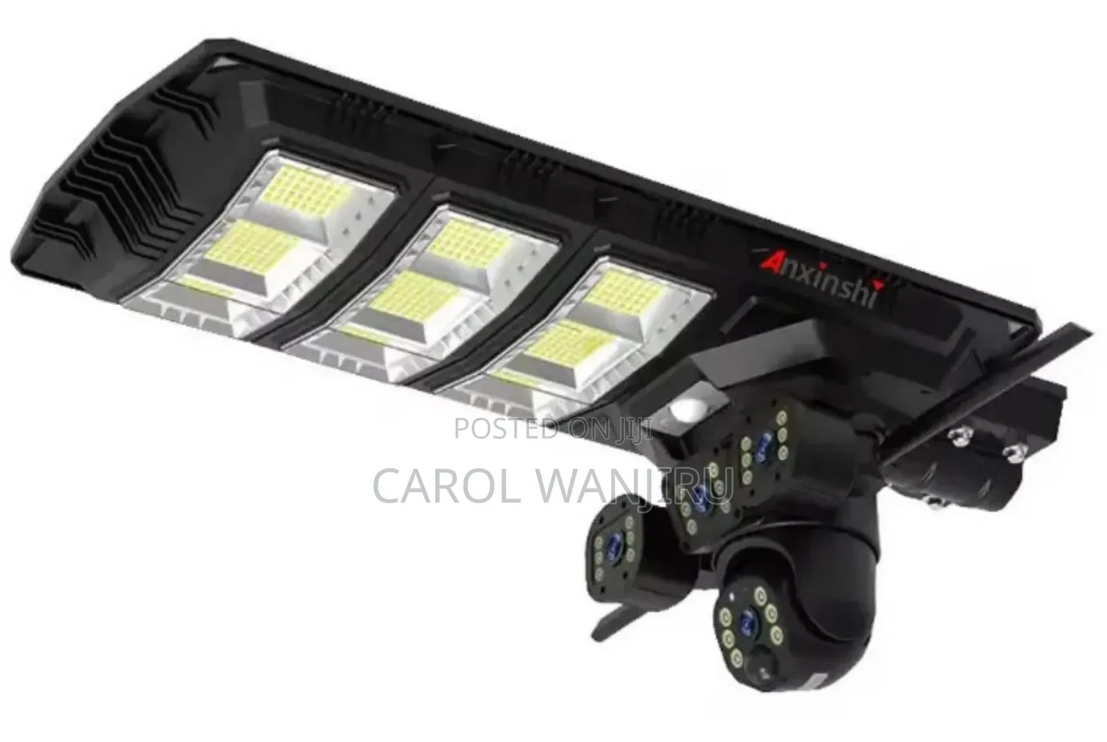 1000watts Solar Street Light With 4g Ai Ptz Three Camera