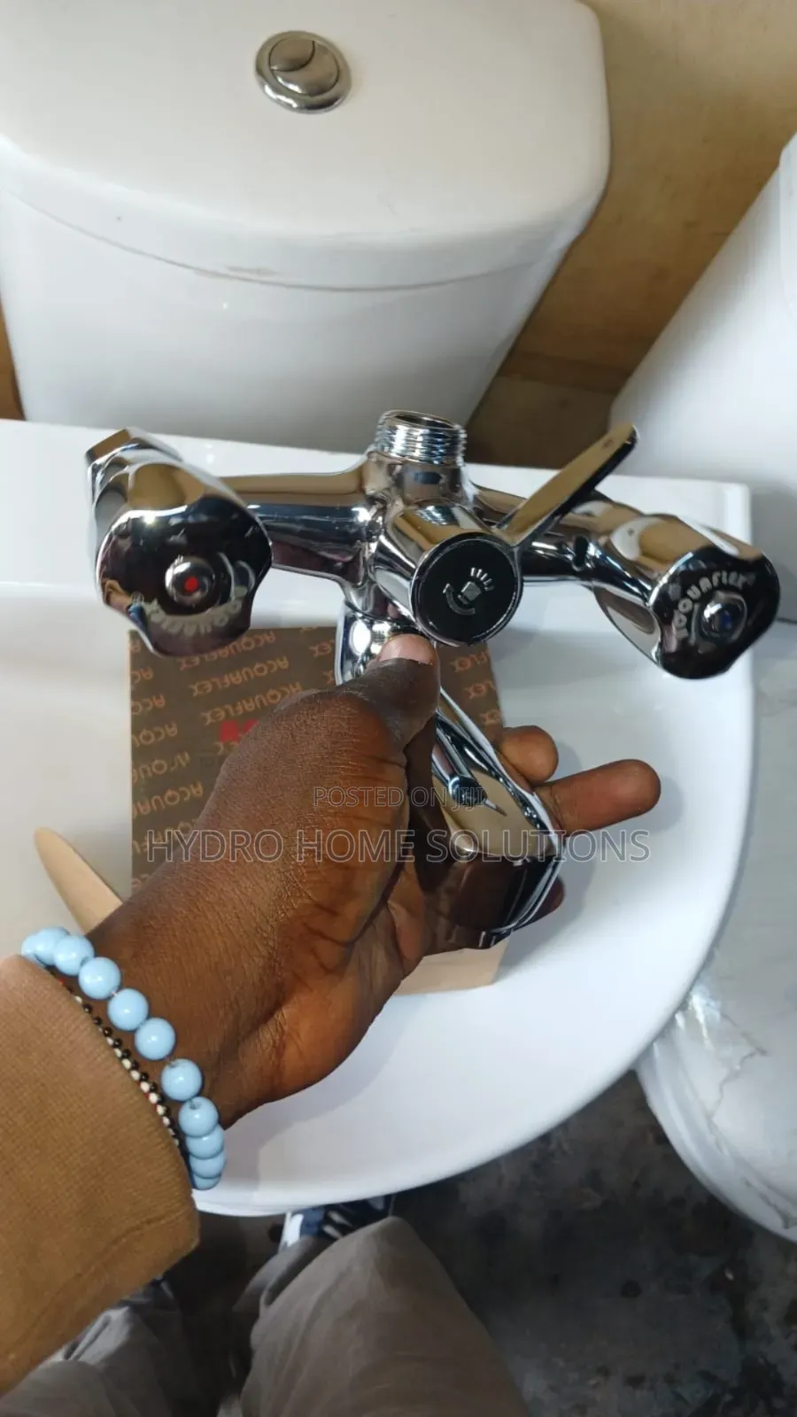 Premium Chrome Basin Mixer Tap