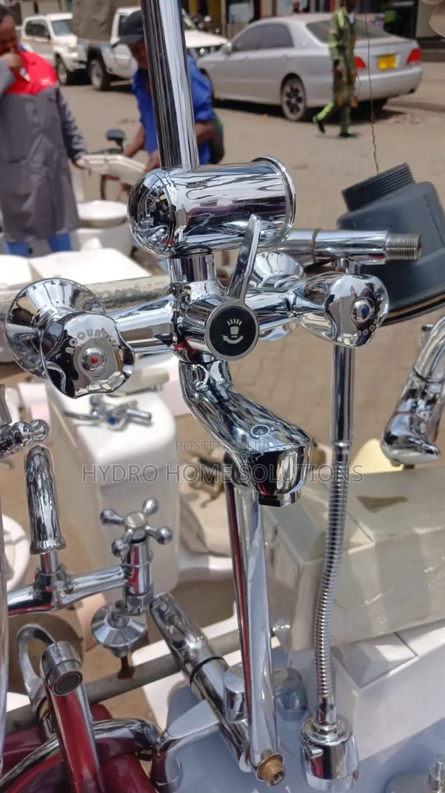 Premium Chrome Basin Mixer Tap