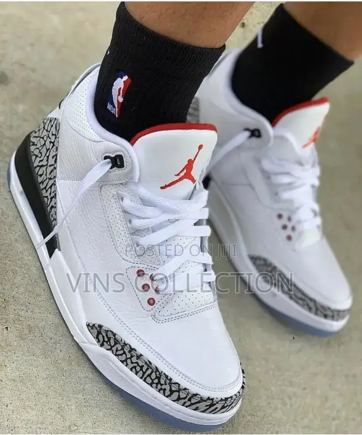 Jordan 3 White Cement