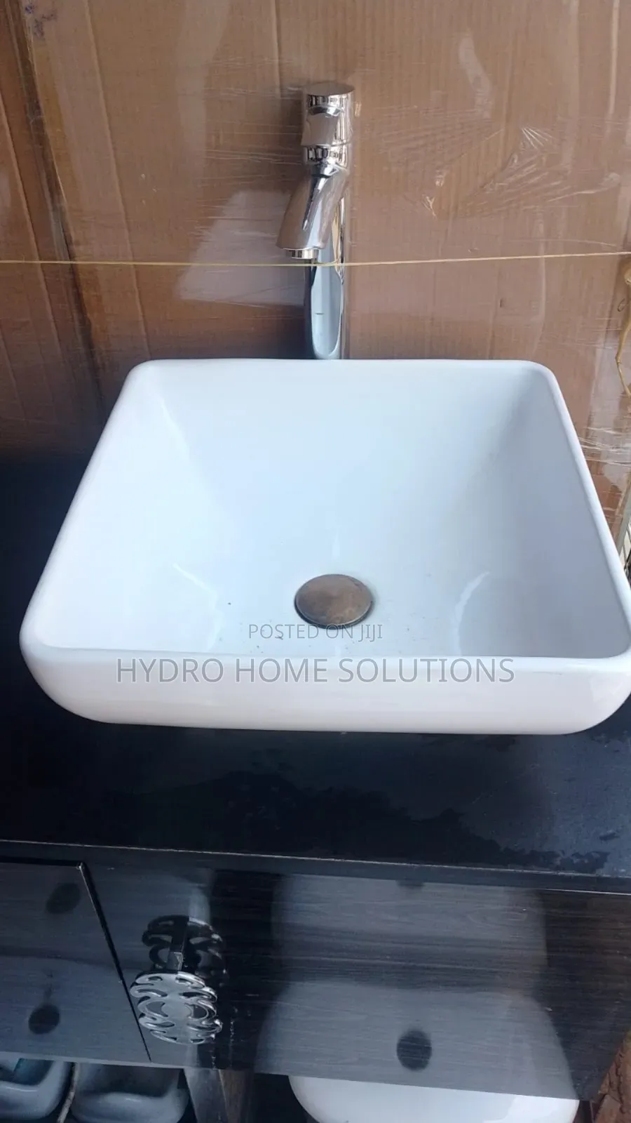 Modern Double Vanity Bathroom Set