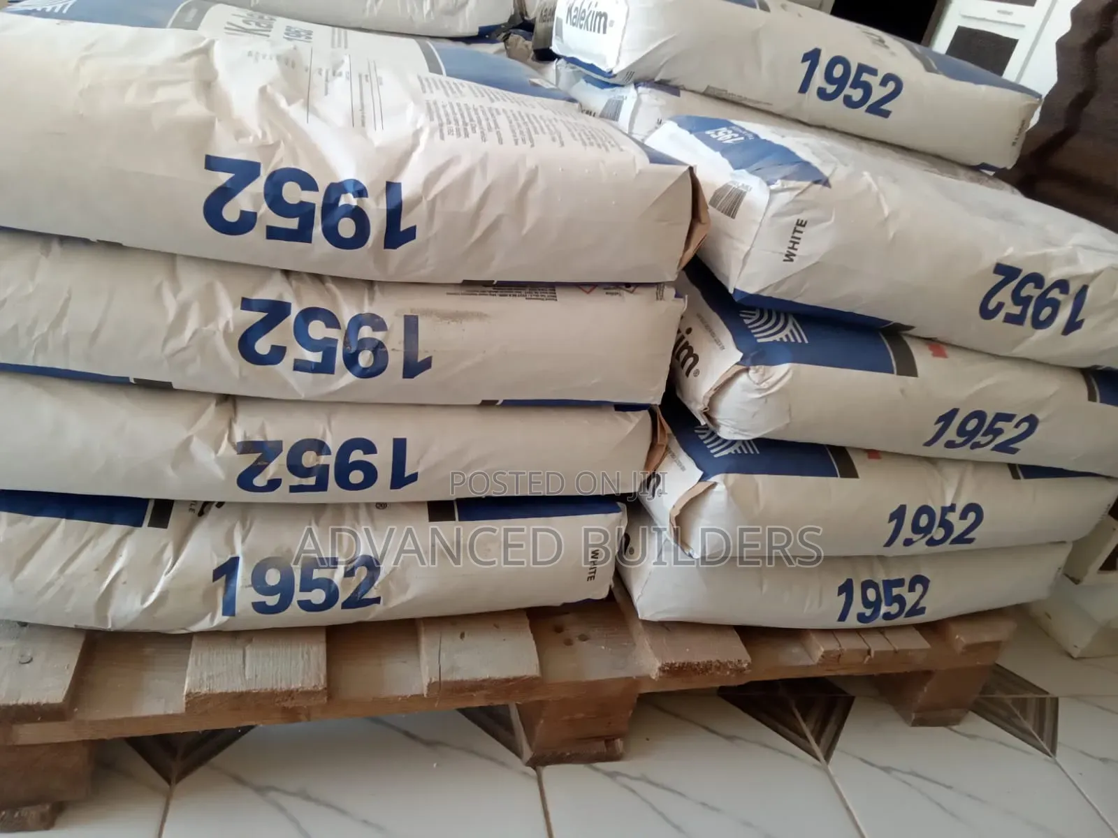 White Tile Adhesive 25kgs 1952 White