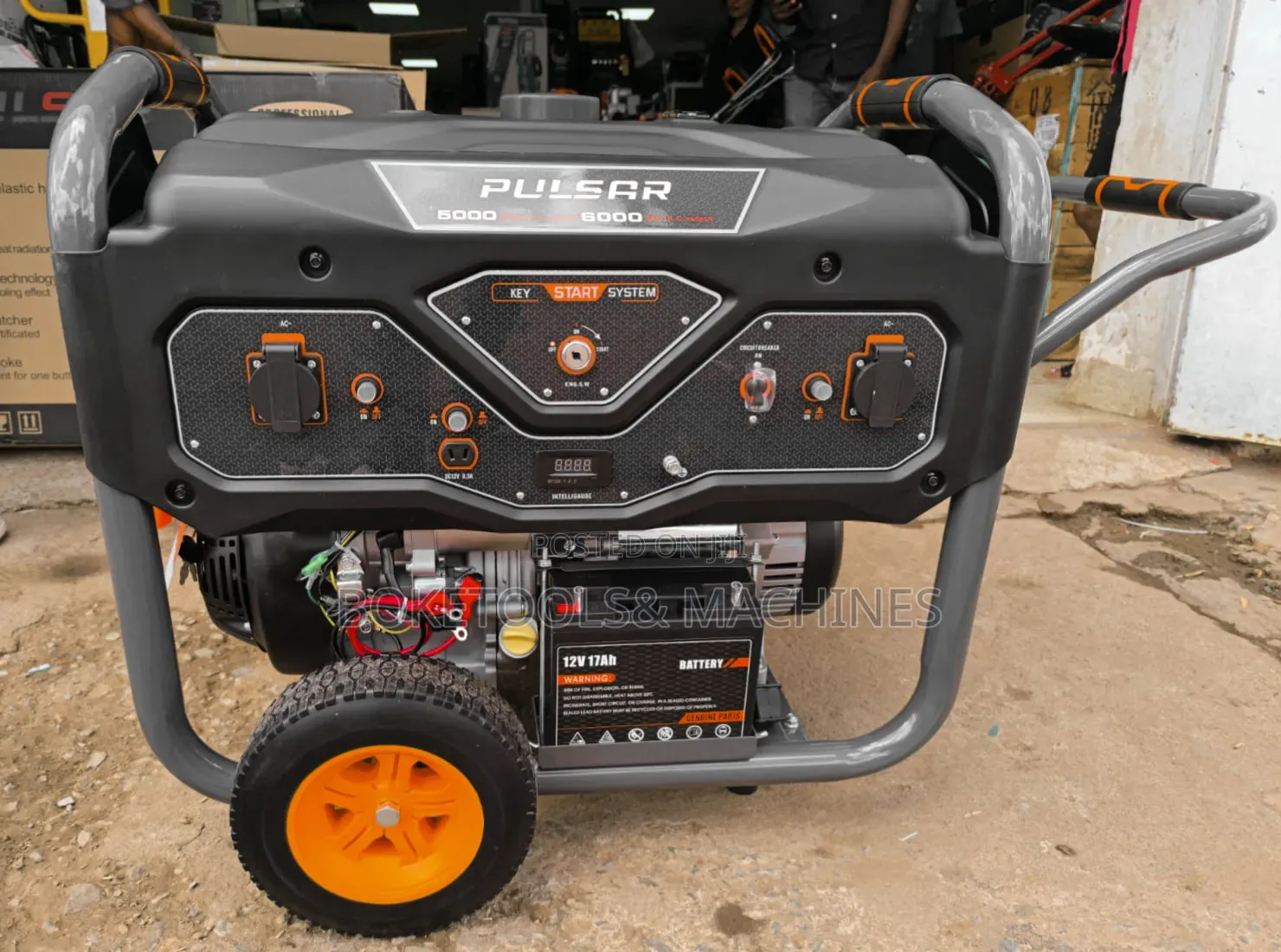 Pulsar Gasoline Generator Single Phase 10kva