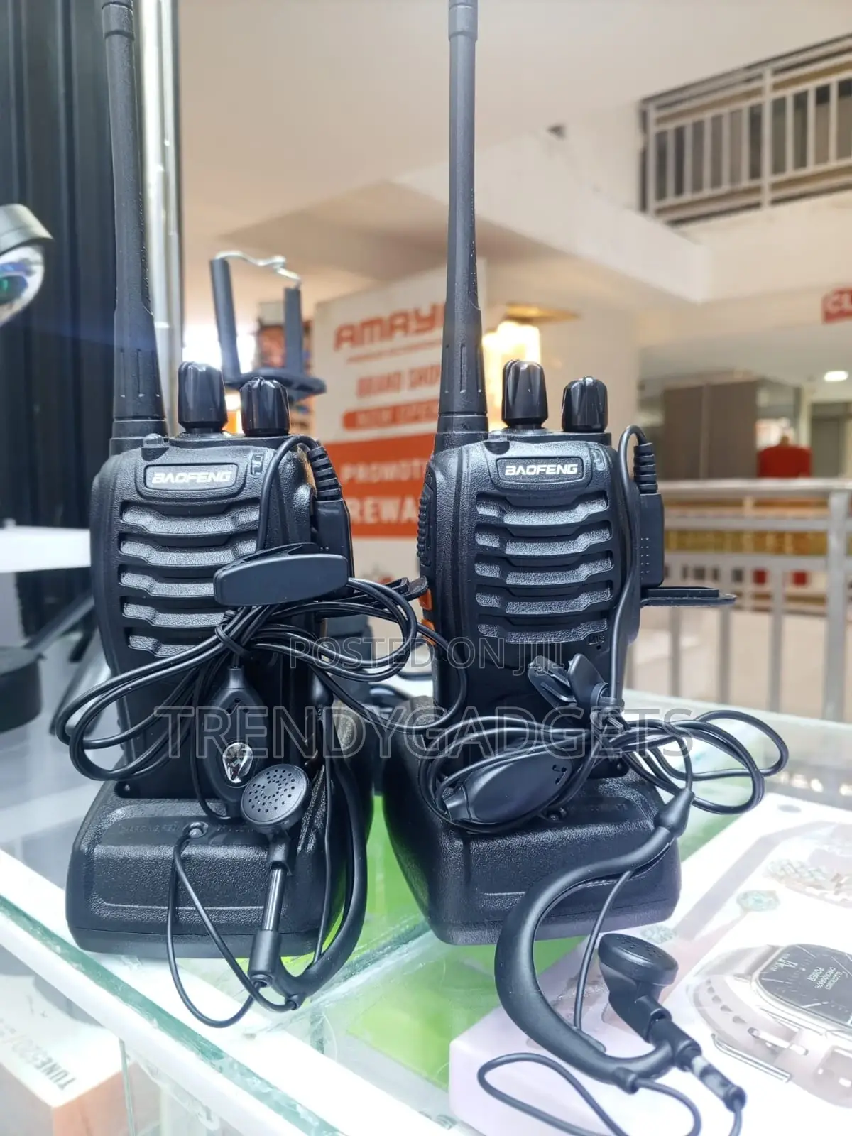 B888s Bf-888s Two Way Communication Radio 16 Channel Set